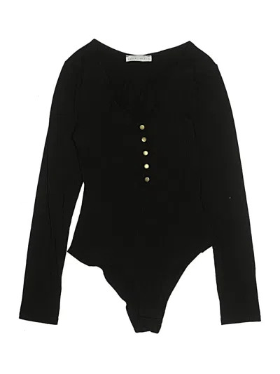 Pre-owned Wasabi + Mint Bodysuit In Black