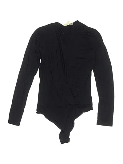 Pre-owned Wasabi + Mint Bodysuit In Black