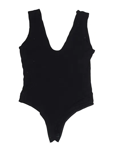 Pre-owned Wasabi + Mint Bodysuit In Black