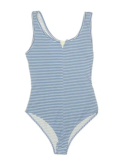 Pre-owned Wasabi + Mint Bodysuit In Blue