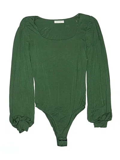 Pre-owned Wasabi + Mint Bodysuit In Green