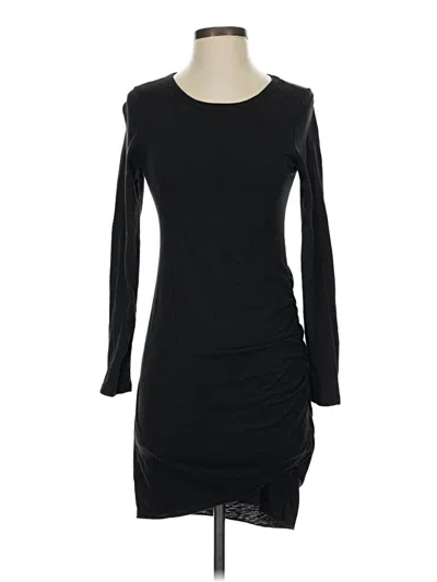 Pre-owned Wasabi + Mint Casual Dress In Black