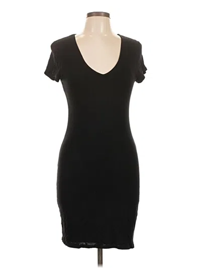 Pre-owned Wasabi + Mint Casual Dress In Black