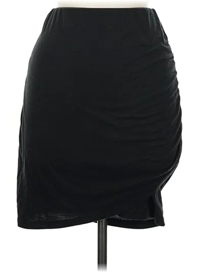 Pre-owned Wasabi + Mint Casual Skirt In Black
