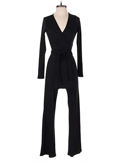 Pre-owned Wasabi + Mint Jumpsuit In Black