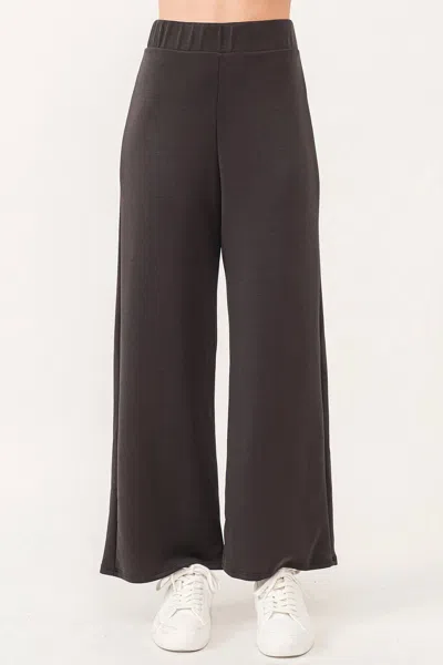 Wasabi + Mint Modal Pants In Black