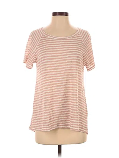 Pre-owned Wasabi + Mint Short Sleeve T-shirt In Brown
