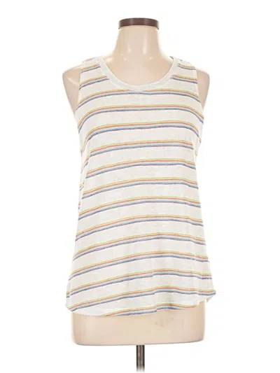 Pre-owned Wasabi + Mint Sleeveless T-shirt In White
