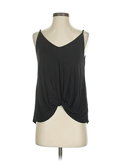 Pre-owned Wasabi + Mint Tank Top Black Strapless Neckline Tops