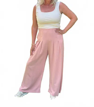 Wasabi + Mint Tera Pants In Canyon Rose In Pink