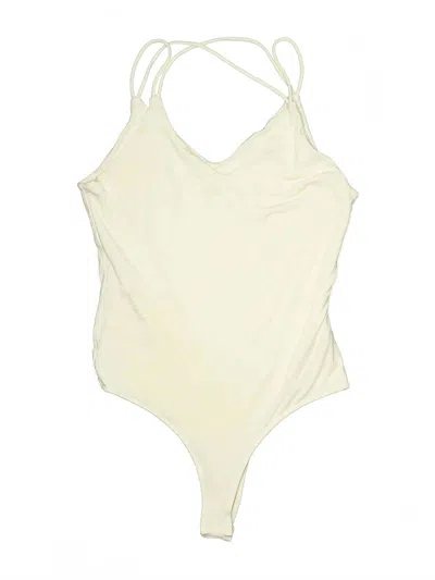 Wasabi + Mint Women's Beauty Bodysuit In Ivory In White