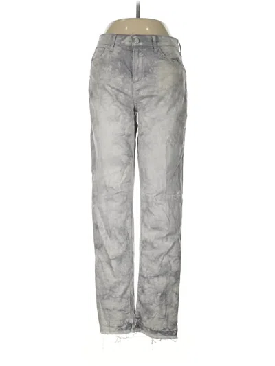 Pre-owned Wash Lab Casual Pants In Silver