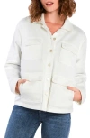Wash Lab Denim Denim Rider Jacket In Stone White