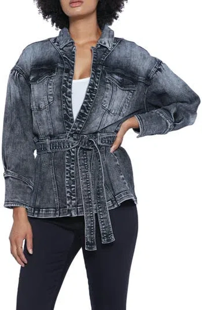 Wash Lab Denim Dojo Belted Denim Jacket