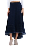 WASH LAB DENIM WASH LAB DENIM HEAVENLY DENIM MAXI SKIRT