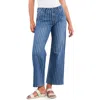 Wash Lab Denim Kellie High Waist Relaxed Straight Leg Jeans In Blue