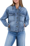 Wash Lab Denim Retro Denim Jacket In Denim Lake