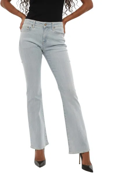 WASHINGTON DEE CEE BLUE BOOTCUT MID RISE JEANS