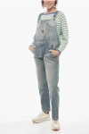 WASHINGTON DEE CEE DENIM JUMPSUIT WITH LOGOED AND GOLDEN BUTTONS