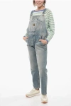 Washington Dee Cee Denim Jumpsuit With Logoed And Golden Buttons