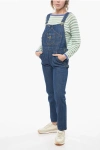 WASHINGTON DEE CEE DENIM JUMPSUIT WITH LOGOED AND GOLDEN BUTTONS