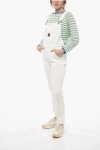 Washington Dee Cee Denim Jumpsuit With Logoed And Golden Buttons