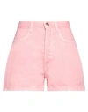 Washington Dee Cee Washington Dee-cee Woman Denim Shorts Pink Size 29 Cotton