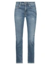Washington Dee Cee Washington Dee-cee Woman Jeans Blue Size 30 Organic Cotton, Recycled Elastane In Blue