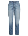 Washington Dee Cee Washington Dee-cee Woman Denim Pants Blue Size 26 Organic Cotton In Blue