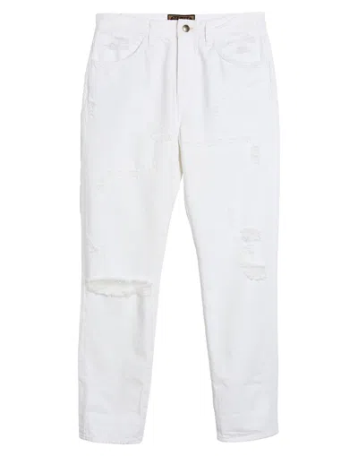 WASHINGTON DEE CEE WASHINGTON DEE-CEE WOMAN JEANS WHITE SIZE 27 COTTON