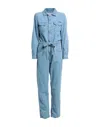 Washington Dee Cee Mustang Work Coverall In Blue