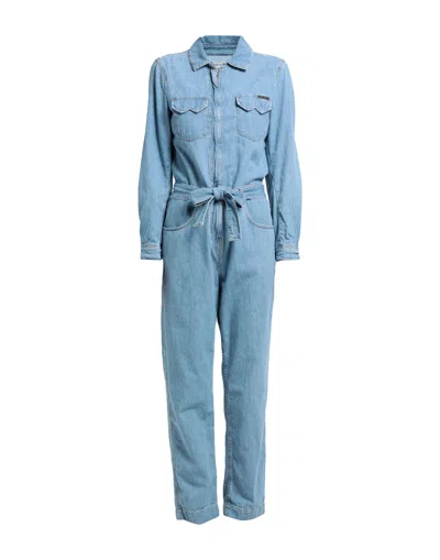 WASHINGTON DEE CEE WASHINGTON DEE-CEE WOMAN JUMPSUIT BLUE SIZE 28 COTTON