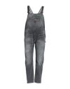 Washington Dee Cee Washington Dee-cee Woman Overalls Black Size 25 Cotton In Black