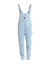 Washington Dee Cee Washington Dee-cee Woman Overalls Blue Size 26 Organic Cotton In Blue