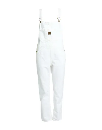 WASHINGTON DEE CEE WASHINGTON DEE-CEE WOMAN OVERALLS WHITE SIZE 31 COTTON