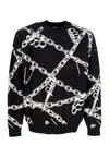 Wasted Paris Men's Knuckles Crewneck Black In Black