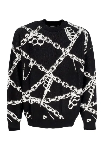 Wasted Paris Men's Knuckles Crewneck Black