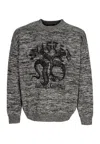 Wasted Paris Men's Sweater Lethal Sweater Black/charcoal In Black/charcoal