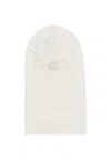 Wasted Paris Unisex Rain Cable Balaclava Off White