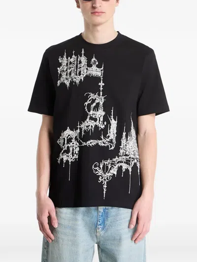 Wasted Stronghold T-shirt In Black