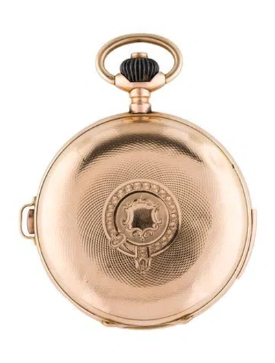 Pre-owned Watch Chatons Pocket  In Multi