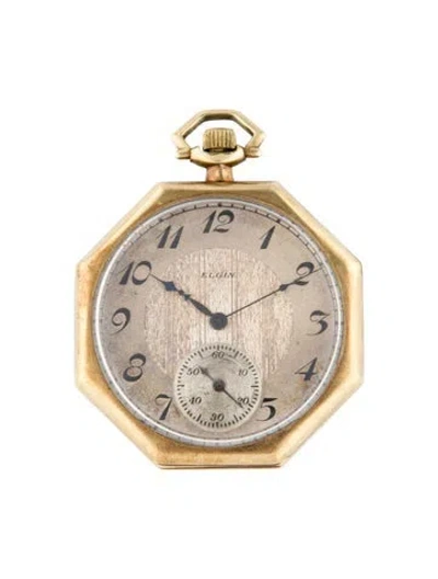 Pre-owned Watch Elgin Pocket  In Multi