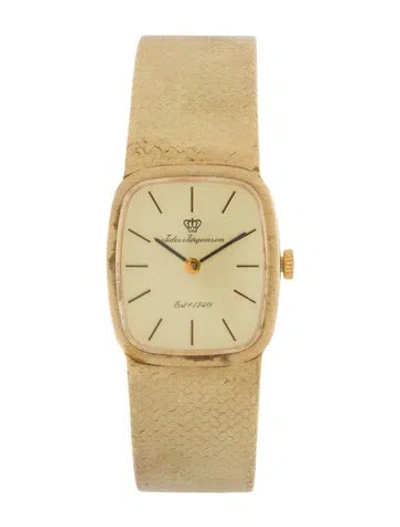 Pre-owned Watch Jules Jurgensen Classic , 28mm In Multi