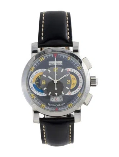 Pre-owned Watch Paul Picot Technograph Discotime  In Multi