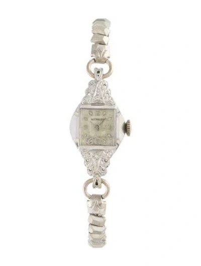 Pre-owned Watch Waltham Pocket , 17mm In Multi