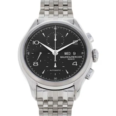 Watchfinder & Co. Baume & Mercier  2020 Clifton Automatic Bracelet Chronograph Watch, 43mm In Black