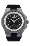 Watchfinder & Co. Breitling  2020 Bentley B04 Gmt Automatic Rubber Strap Watch, 45mm In Black