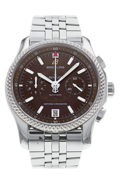 Watchfinder & Co. Breitling  Bentley Mark Vi Chronograph Bracelet Watch, 42mm In Brown/ Silver