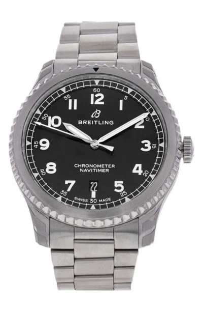Watchfinder & Co. Breitling  Navitimer 8 Bracelet Watch, 41mm In Silver / Black