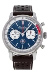 Watchfinder & Co. Breitling X Shelby Cobra  Top Time Automatic Leather Strap Watch, 41mm